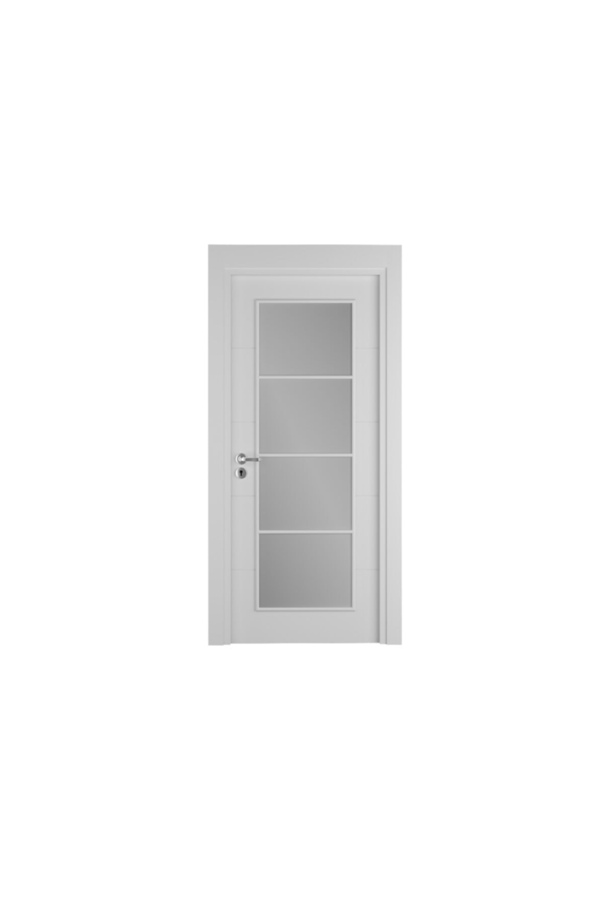 DOOREST Baraka Kapı Dünyası Model F01 Camlı Pvc Kapı
